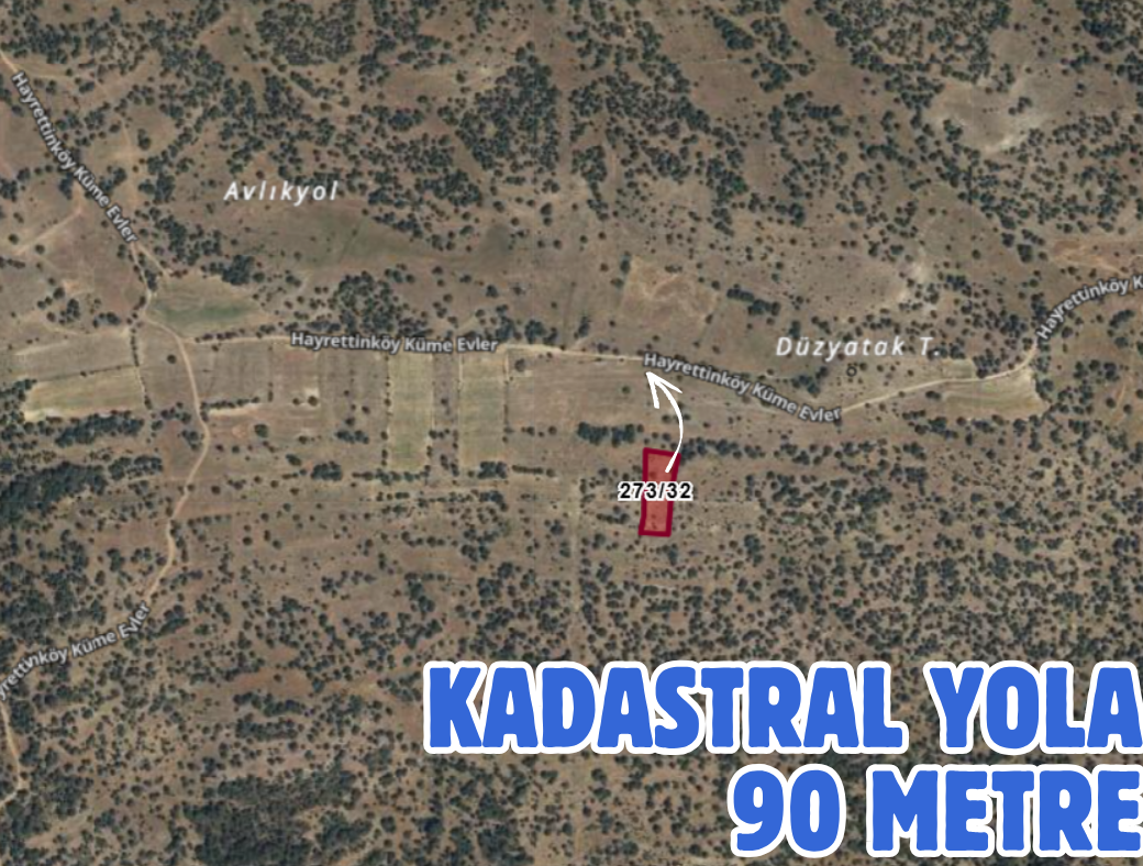 DENİZLİ BOZKURT HAYRETTİN 2.748 M² TARLAMIZ SATILIKTIR - DENİZLİ BOZKURT fotoğraf 3